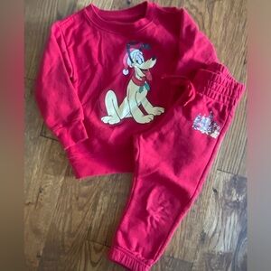 Disney Toddler Christmas Sweatsuit